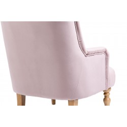Clara Button Chair Pink